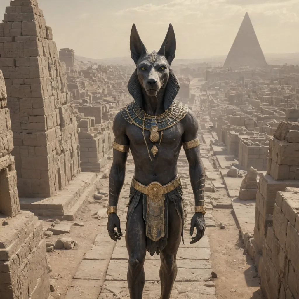 Anubis Guarding the Dead