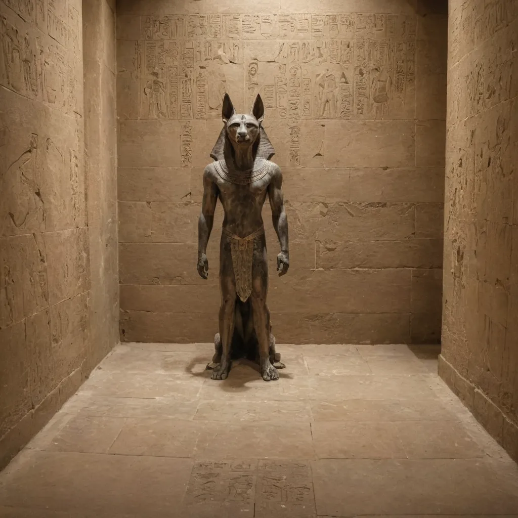 Anubis Presides Over the Weighing of the Heart