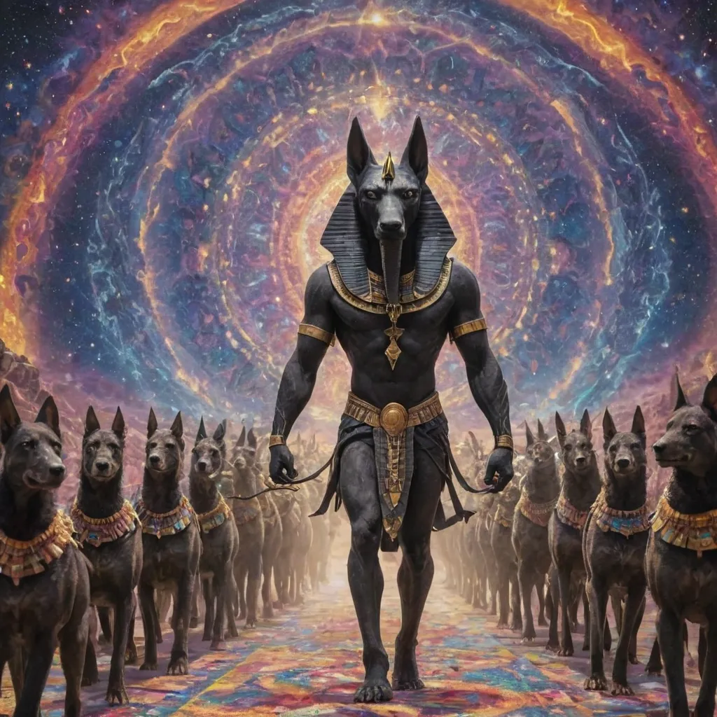 Anubis Psychopomp Imagery