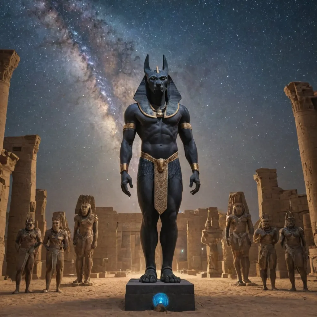 Anubis Relationship with Other Egyptian Deities