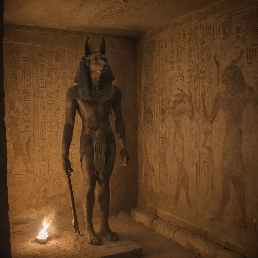 Anubis Role in Mummification and Afterlife Rituals