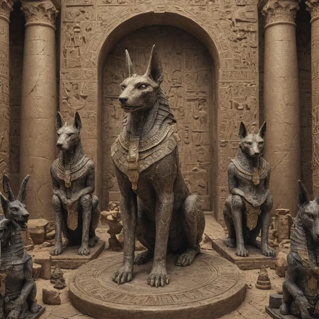 Anubis Statues and Figurines