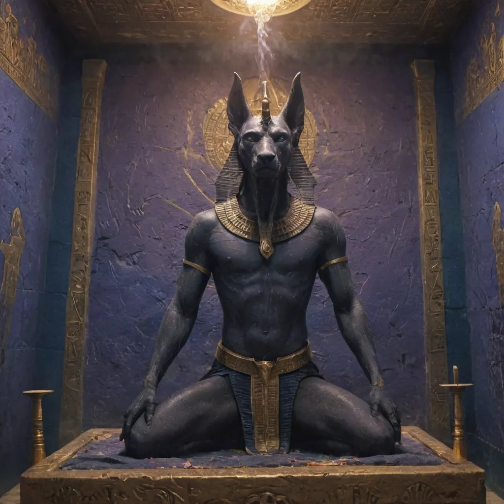 Anubis The God of Embalming