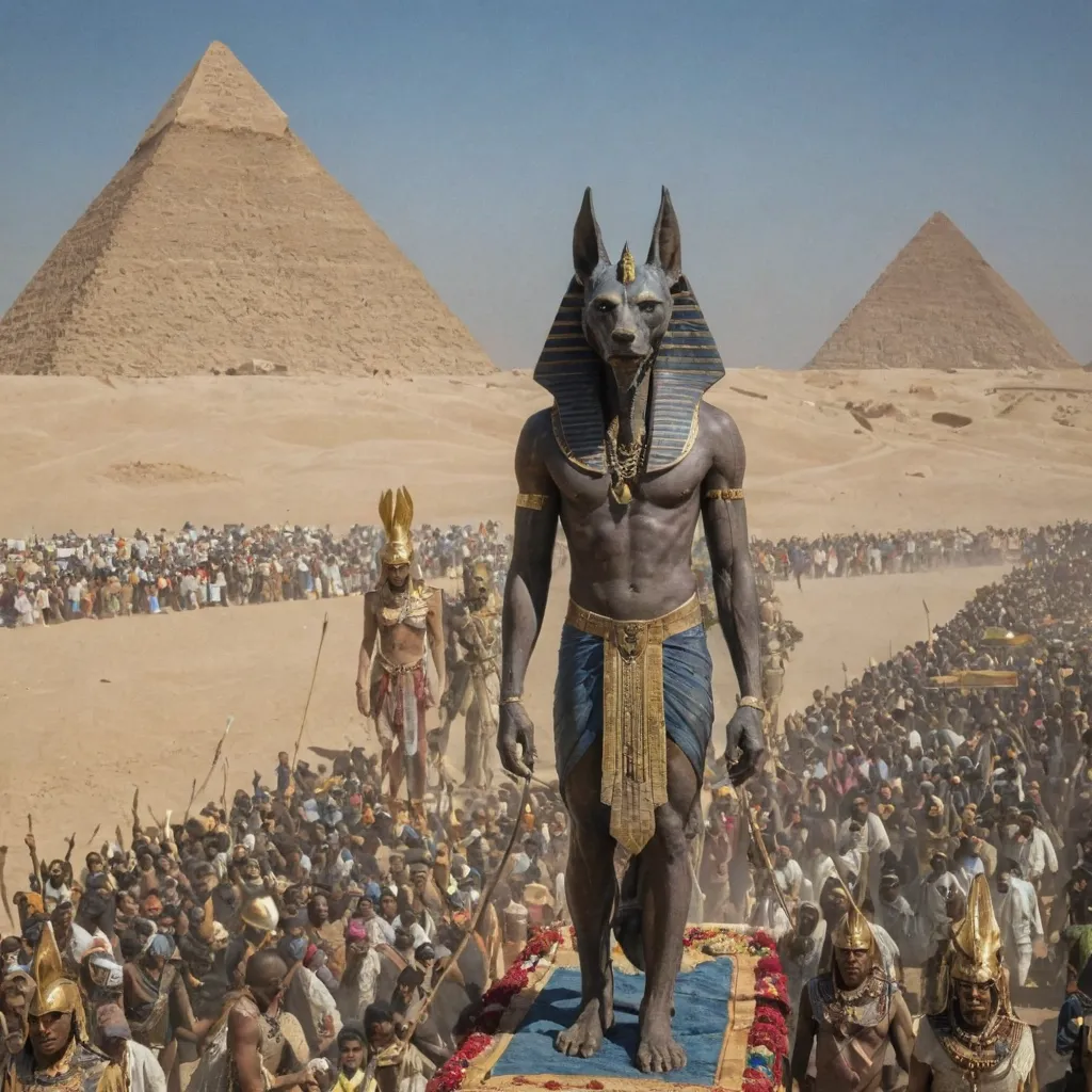 Anubis The God of Embalming and Funerals