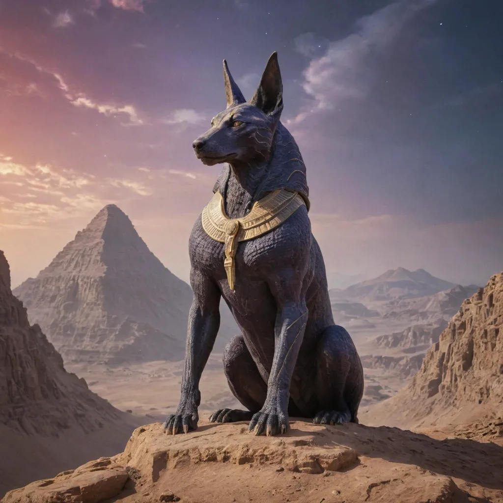 Anubis The Jackal Headed God