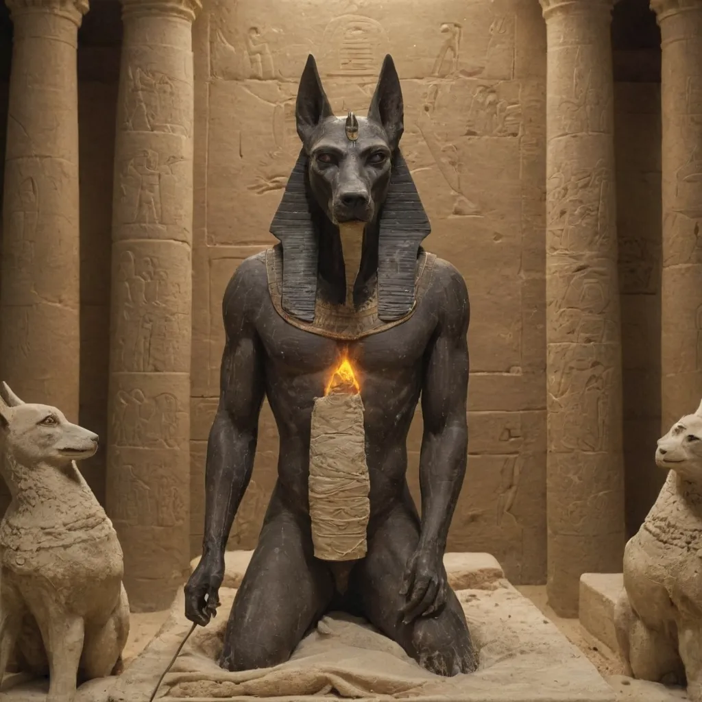 Anubis and Mummification