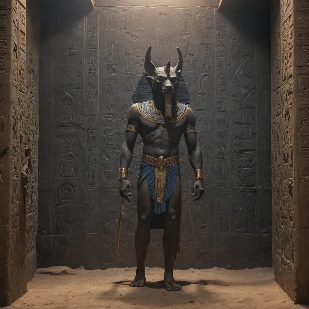 Anubis and the Guardianship of the Underworld