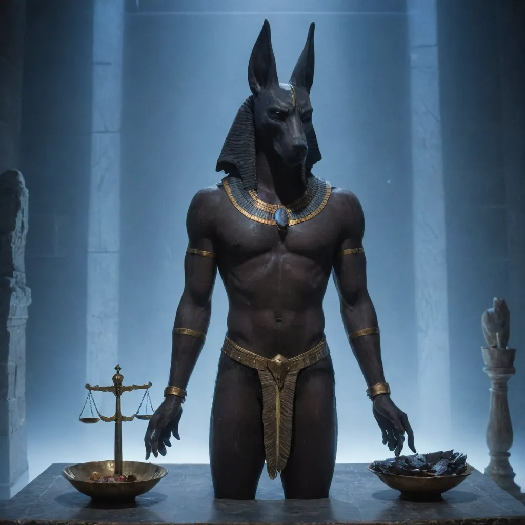 Anubis and the Judgement of the Dead