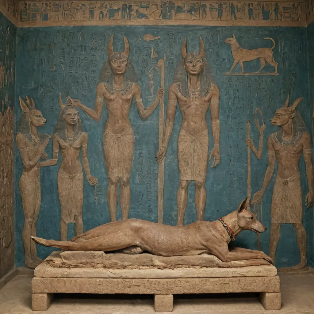 Anubis and the Mummification Process