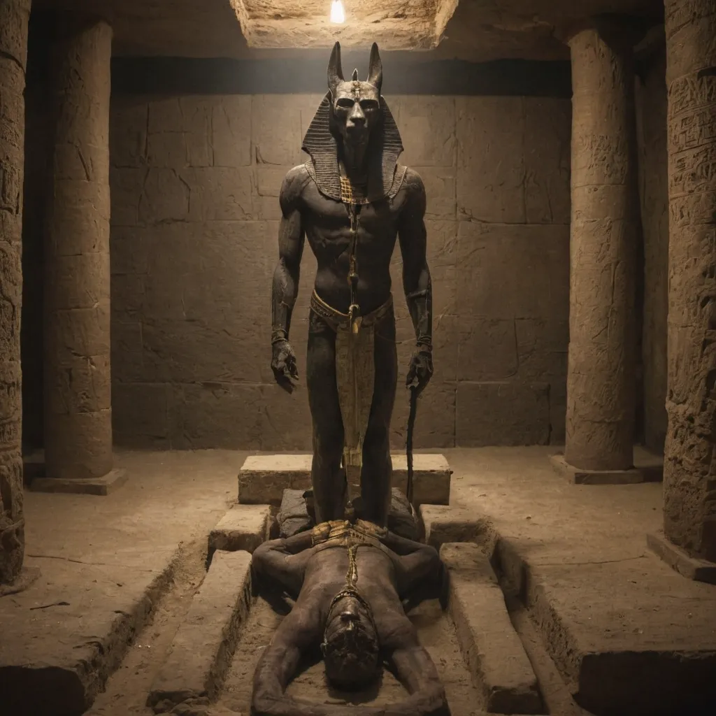 Anubis and the Mummification Process