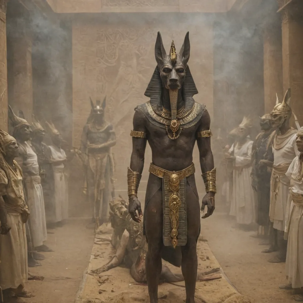 Anubis and the Mummification Process