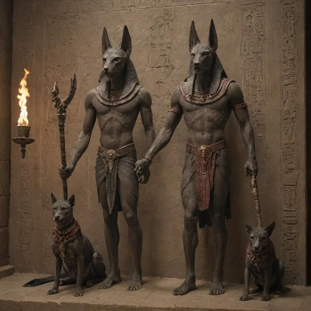 Anubis and the Mummification Process