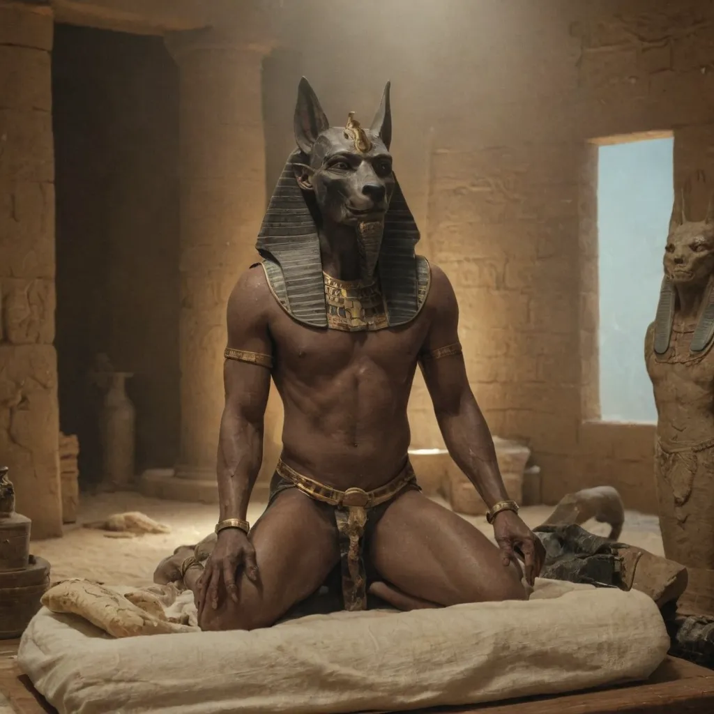 Anubis and the Mummification Process