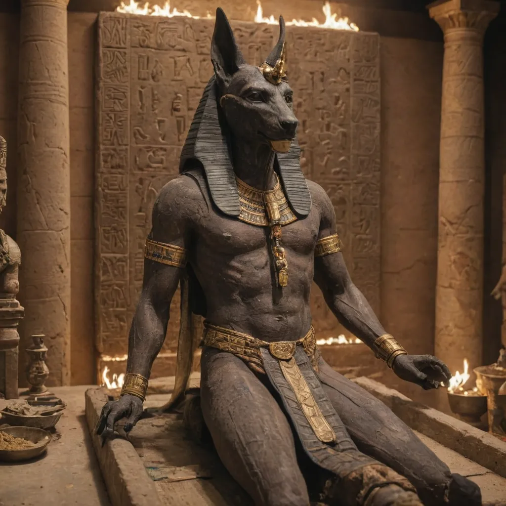 Anubis and the Mummification Process