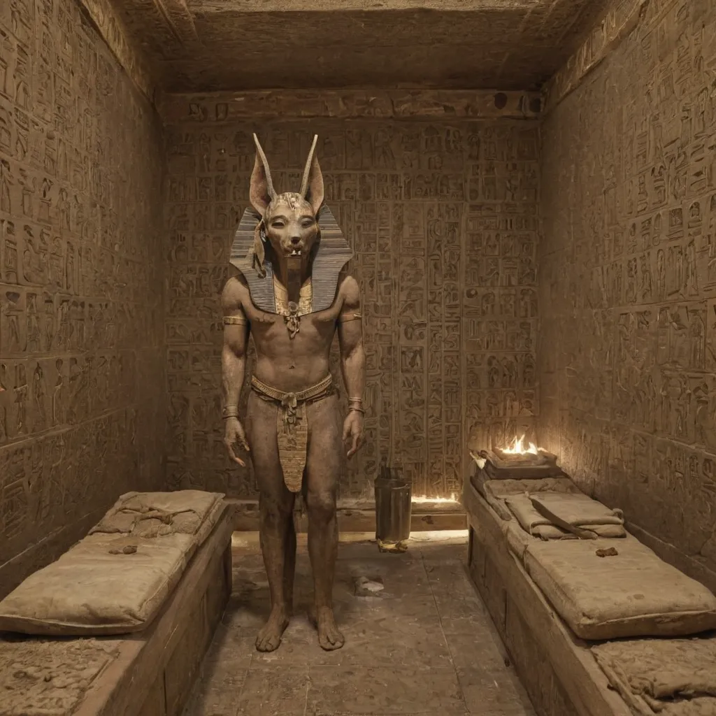 Anubis and the Mummification Process