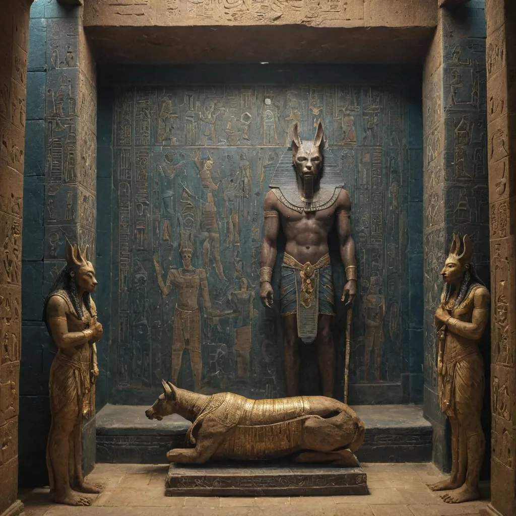 Anubis and the Mummification Process