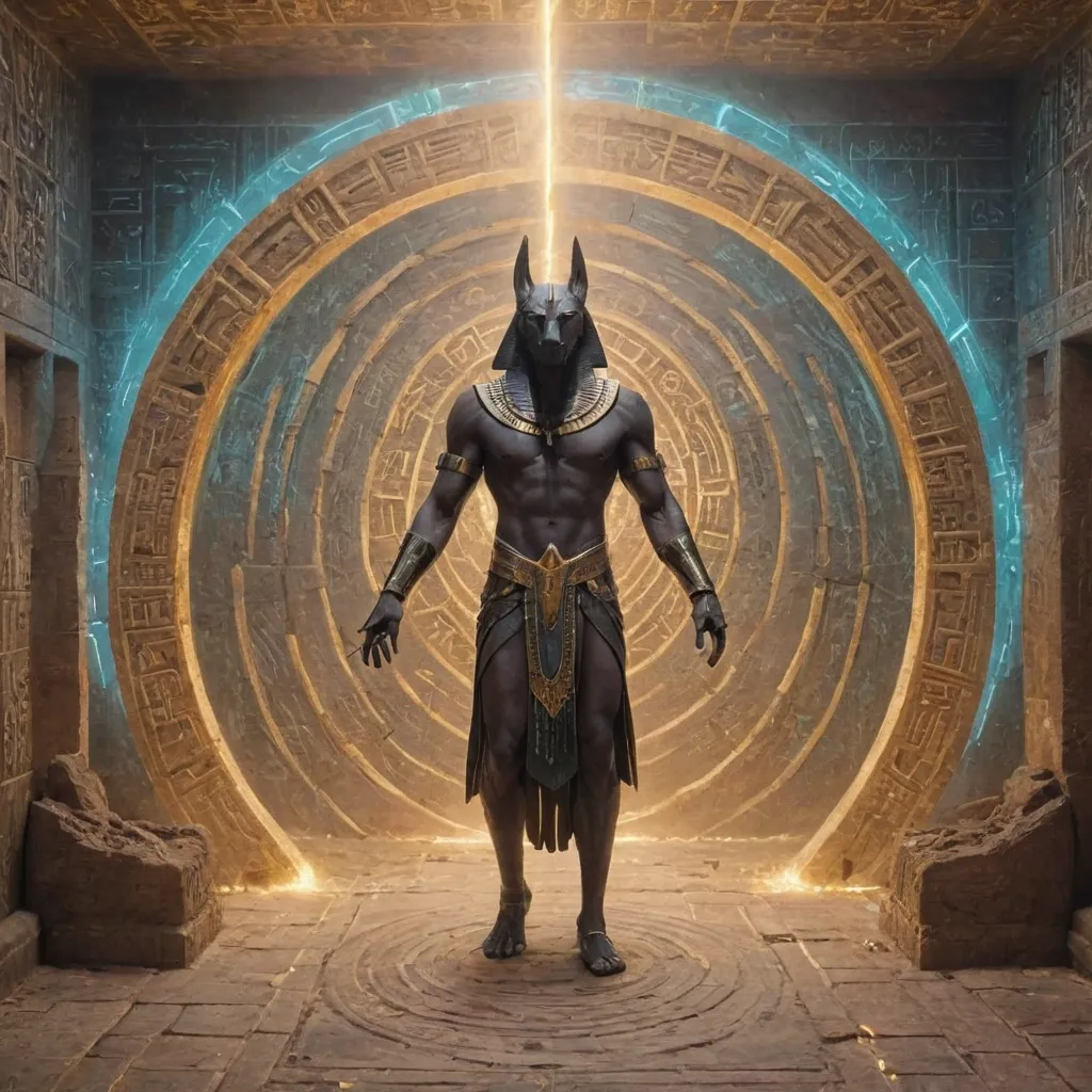 Anubis and the Path of Rebirth