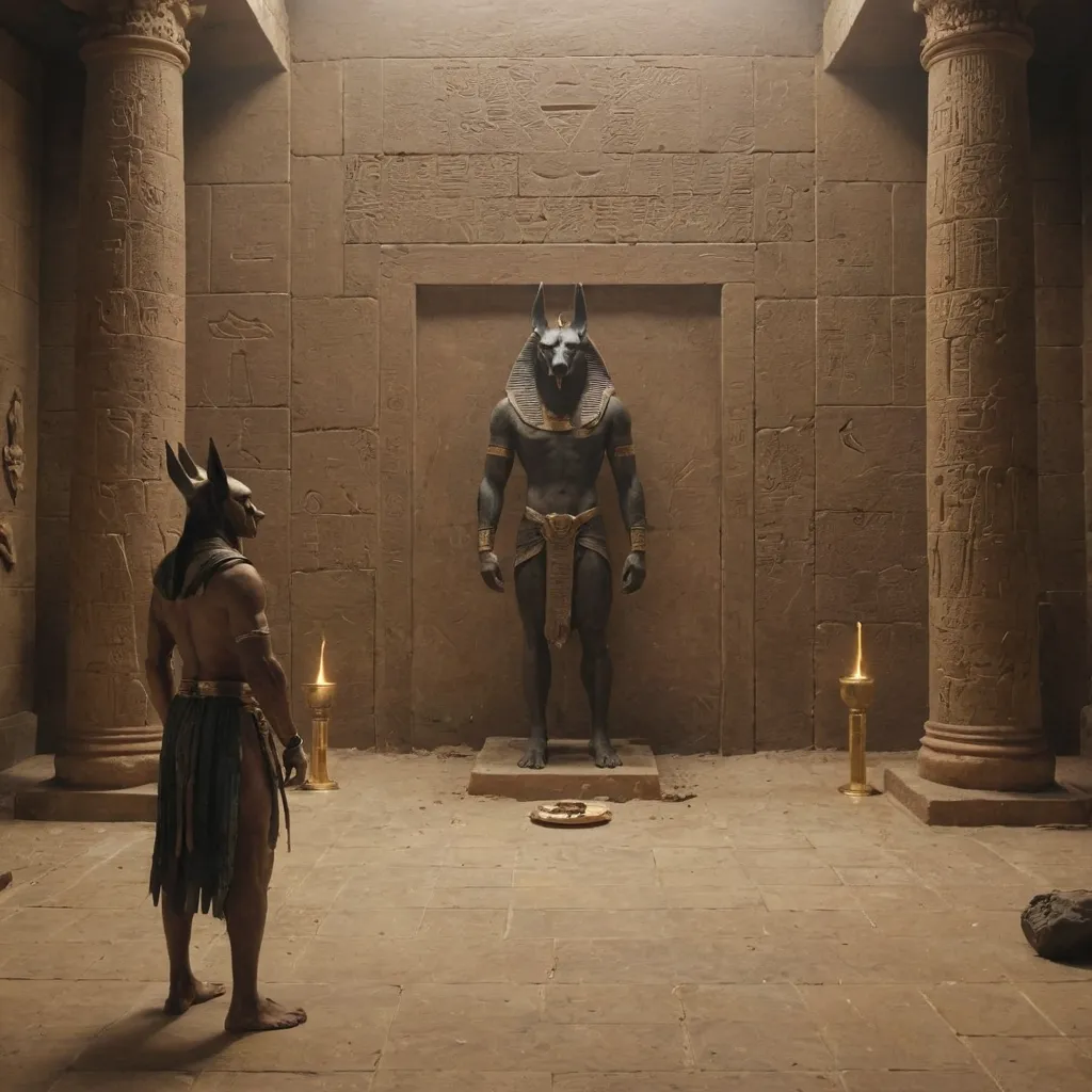 Anubis and the Weighing of the Heart