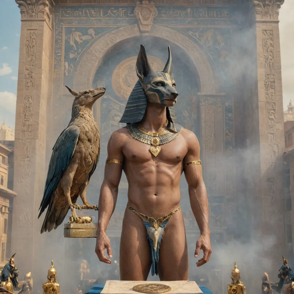 Anubis and the Weighing of the Heart