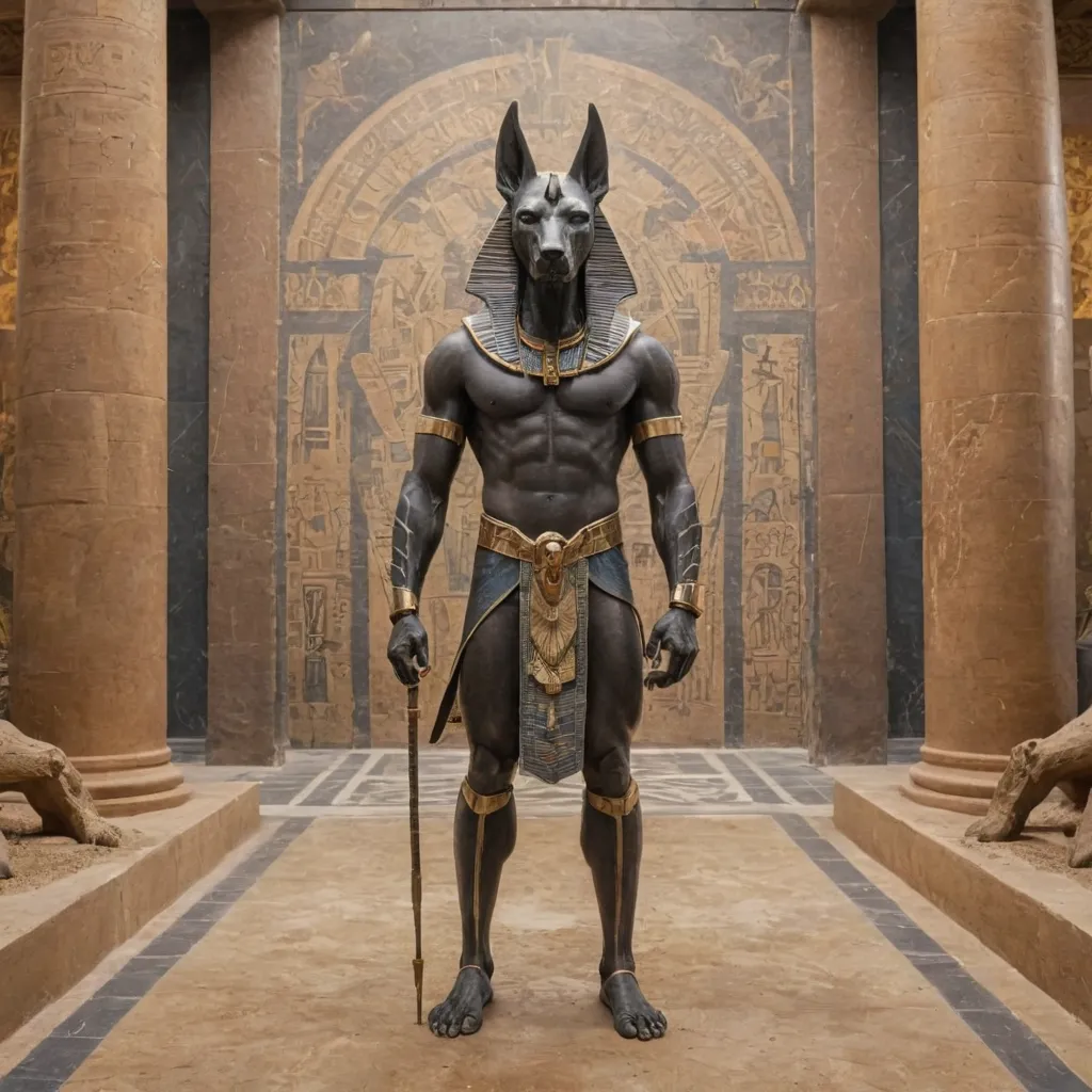 Anubis in Modern Art and Popular Culture