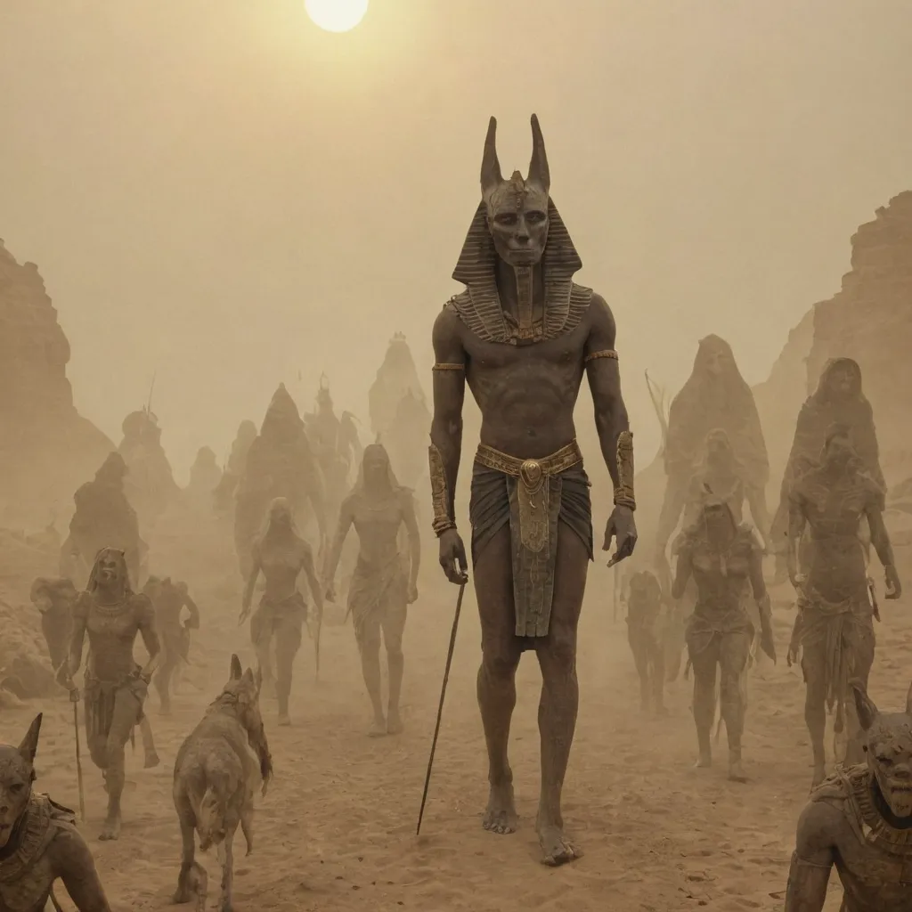 Anubis in the Afterlife Rituals