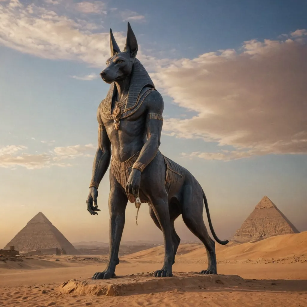 Anubis the Guardian of the Dead