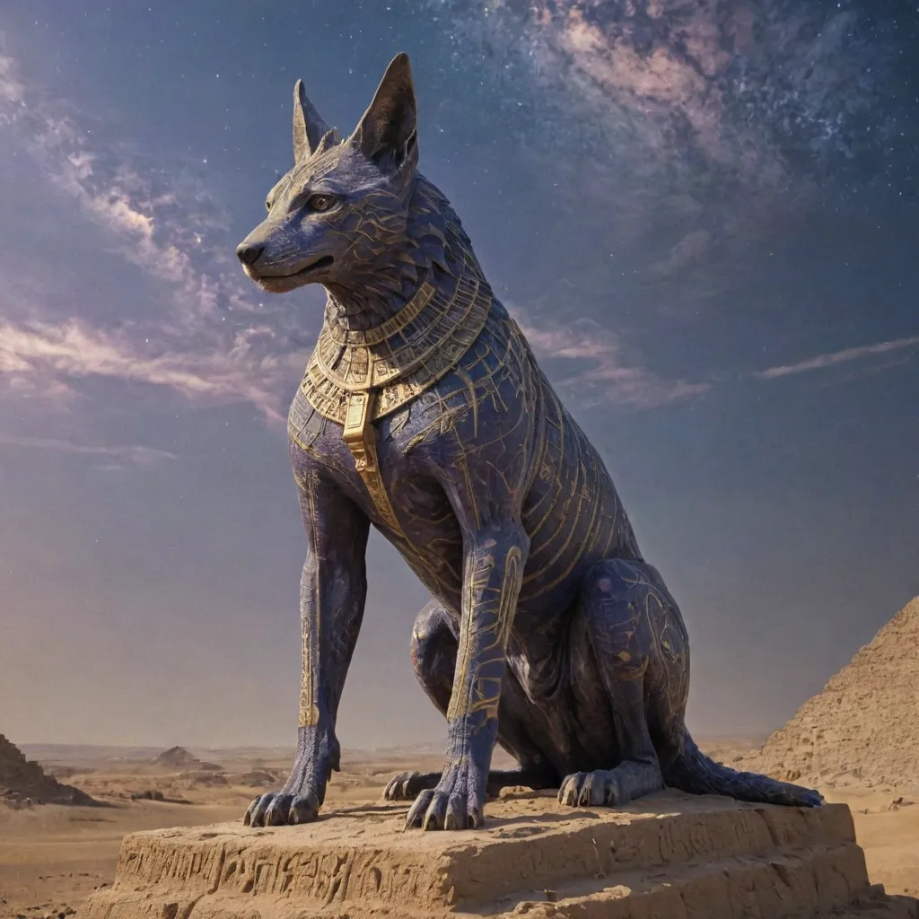 Anubis the Jackal God