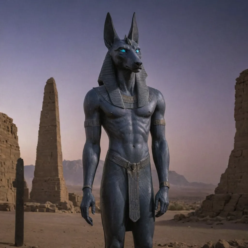 Anubis the Jackal God of Death