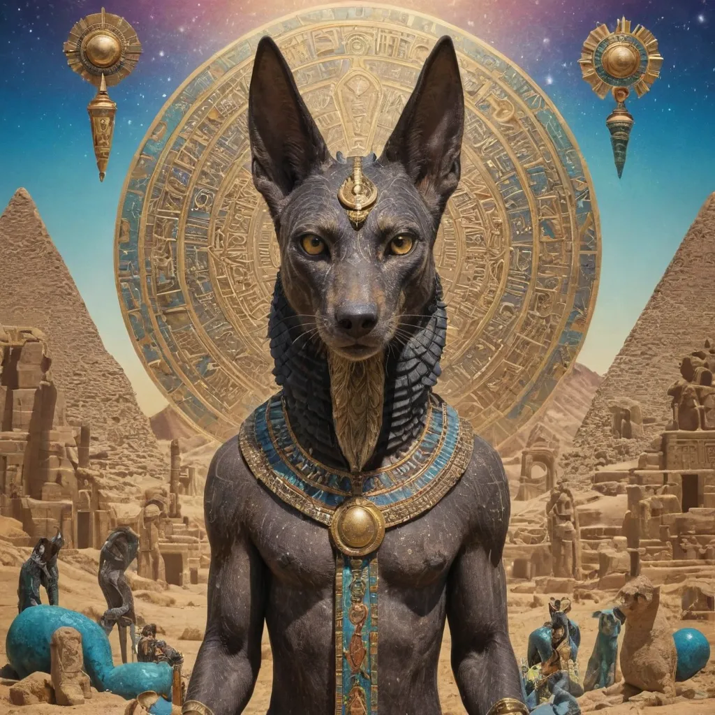 Anubis's Iconography and Symbolic Representations