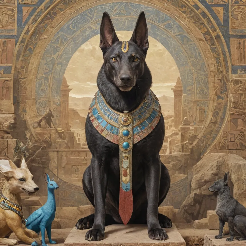 Artistic Interpretations of Anubis Across Cultures