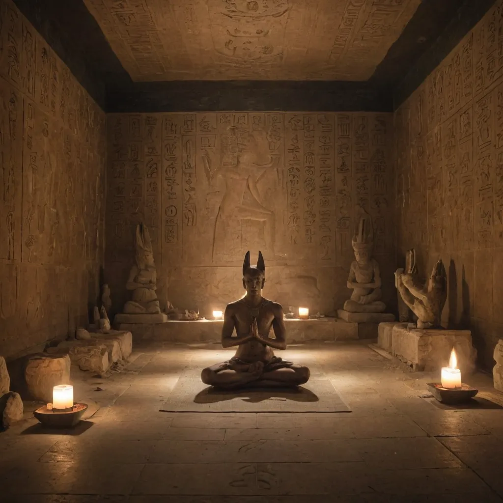 Connecting with Anubis Through Meditation