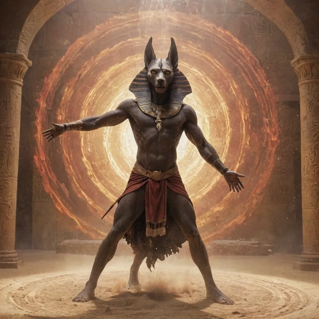 Embody the Attributes of Anubis