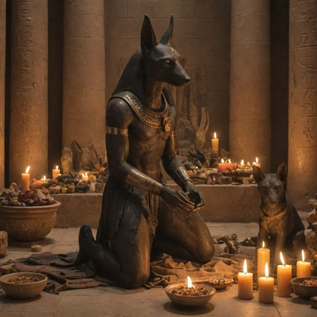 Invoking Anubis for Protection and Guidance