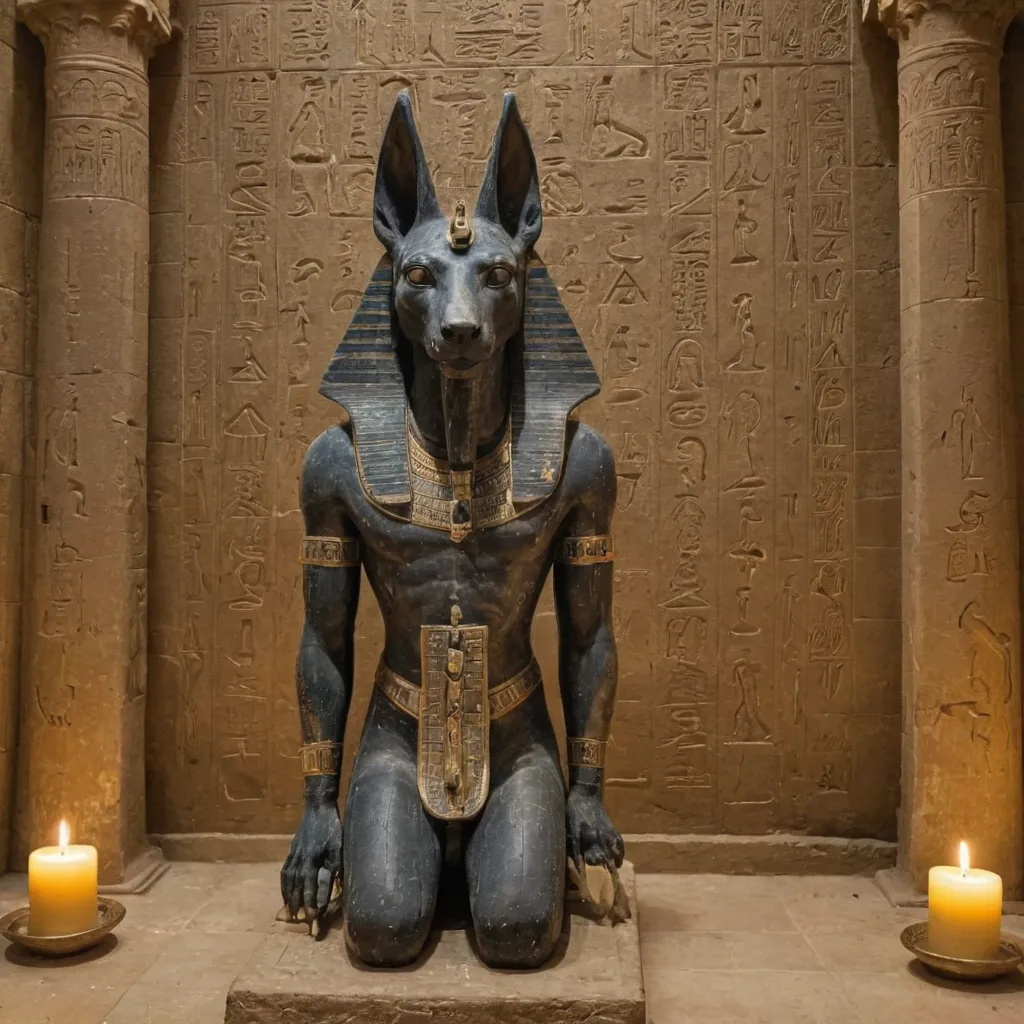 Offerings and Invocations to Anubis