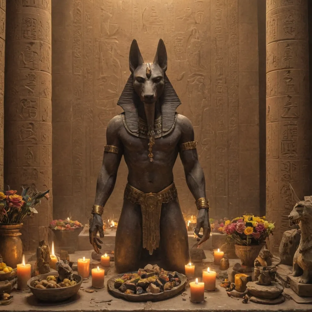 Offerings and Rituals for Anubis