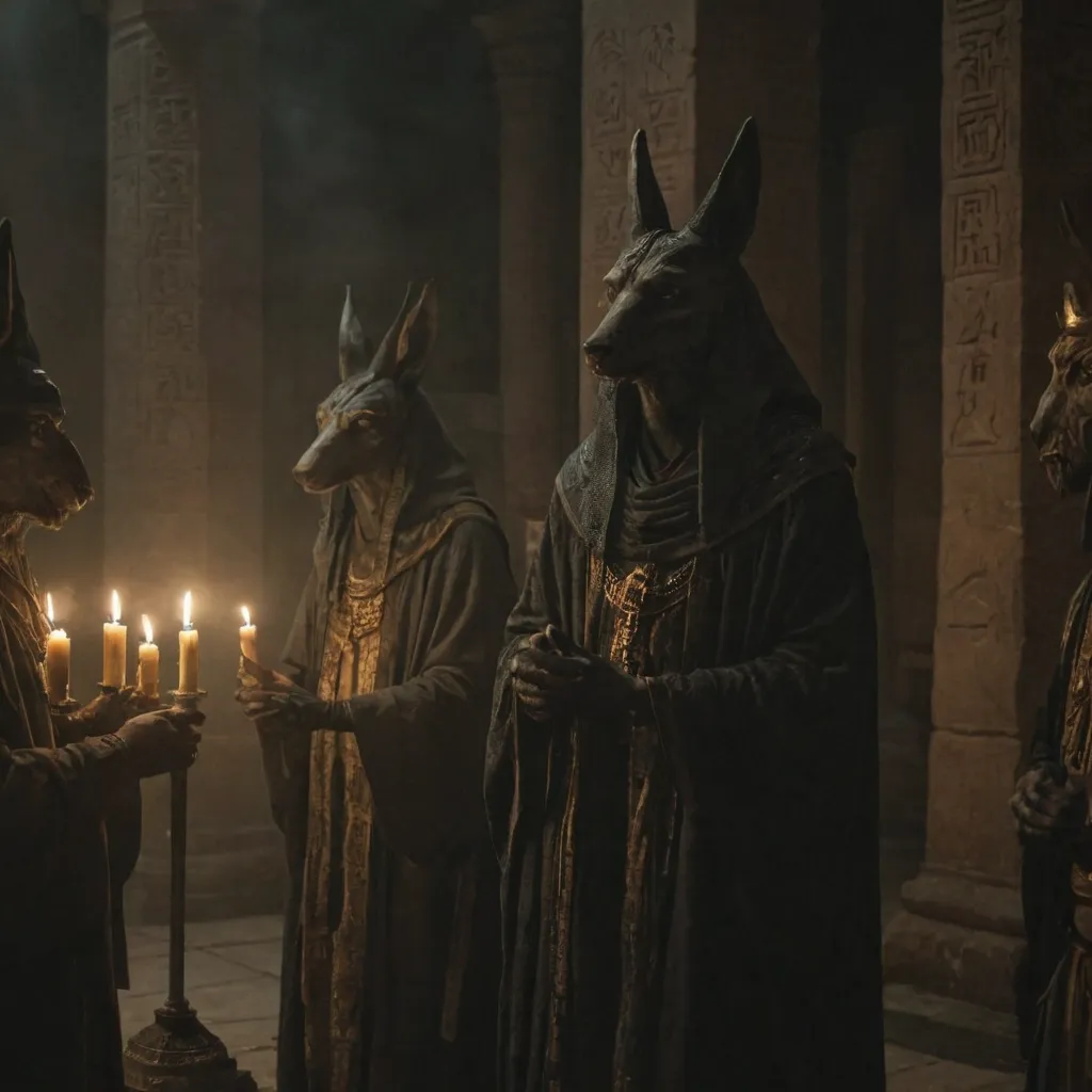 Performing the Anubis Ritual