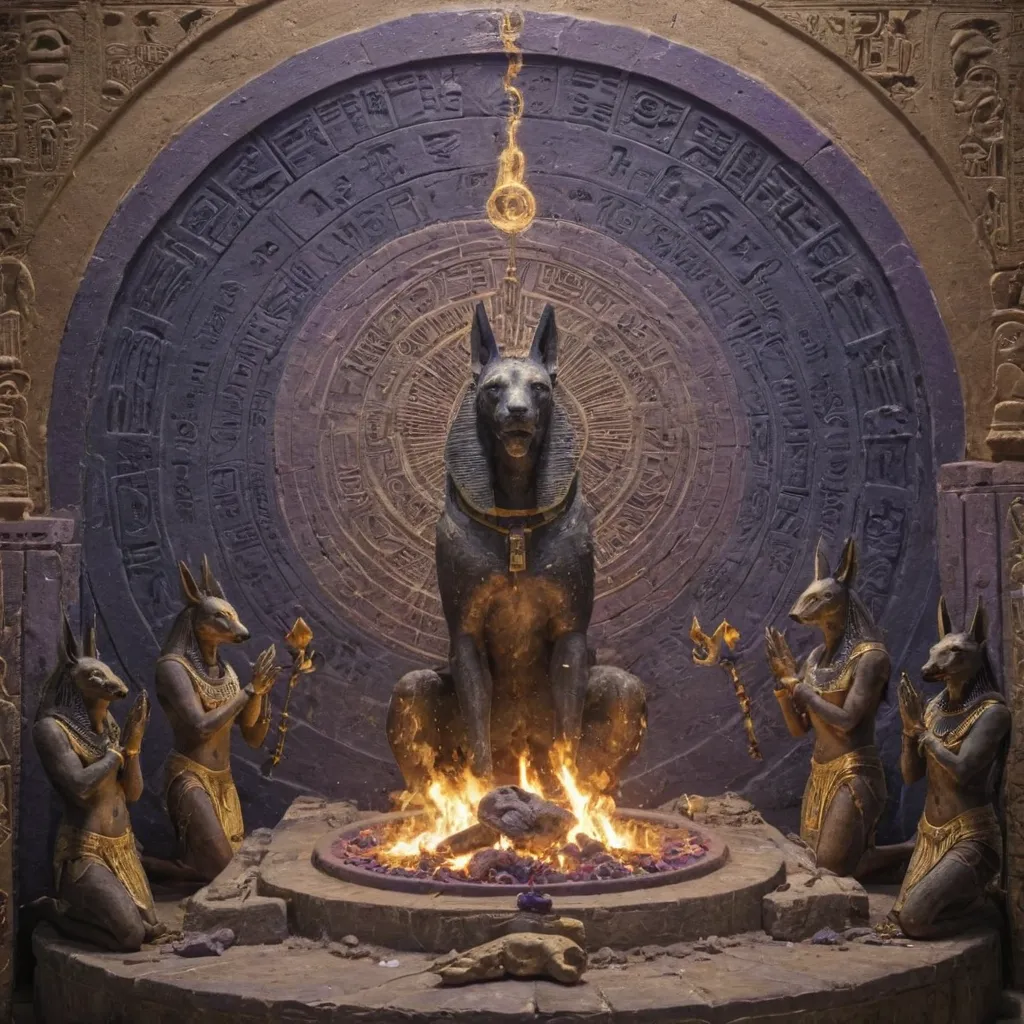 Rituals and Offerings to Anubis