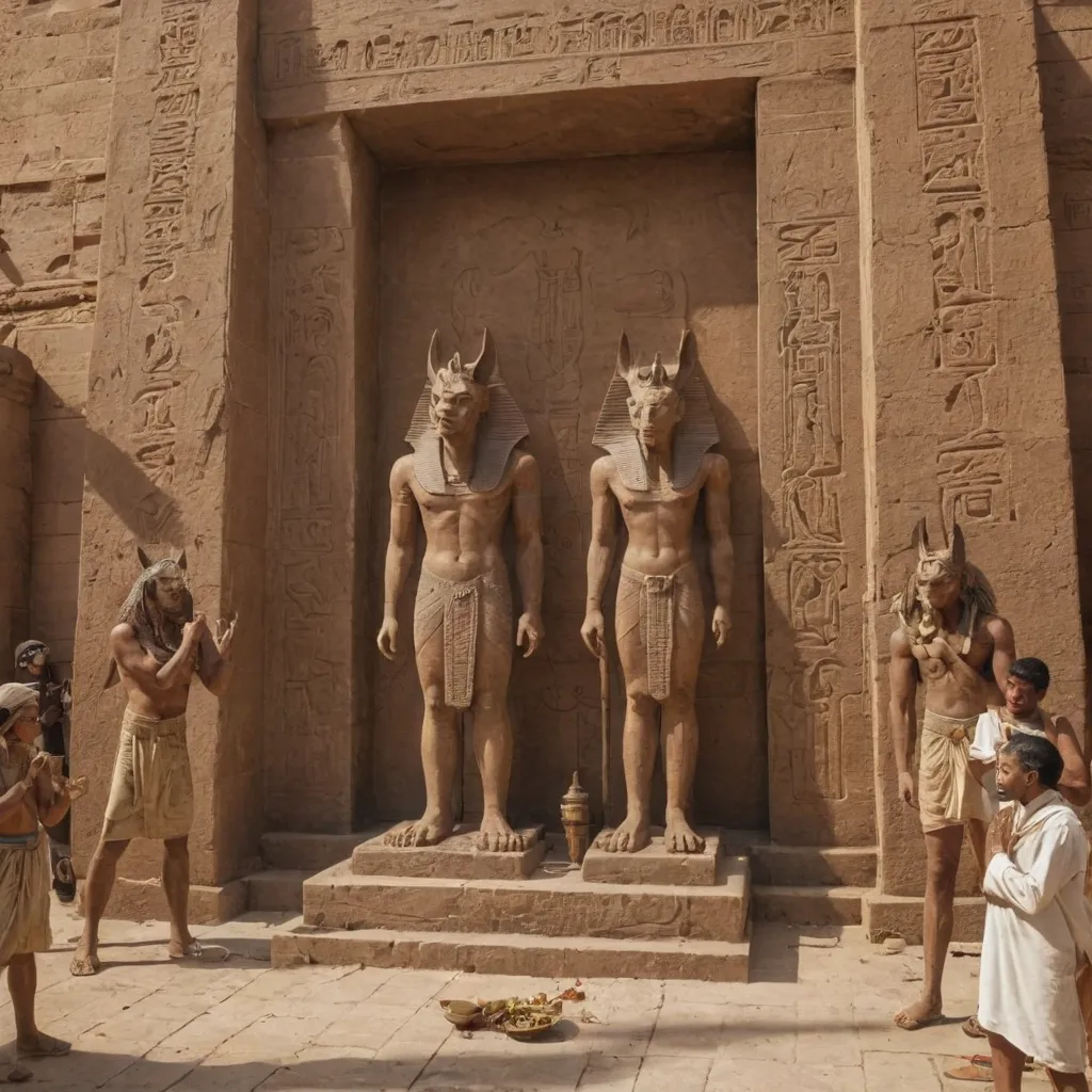 Rituals and Offerings to Anubis