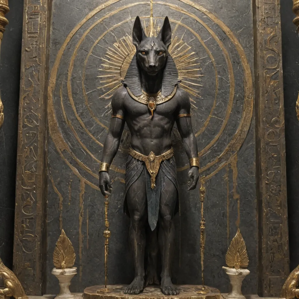 Symbolism of Anubis Weighing the Heart Ceremony