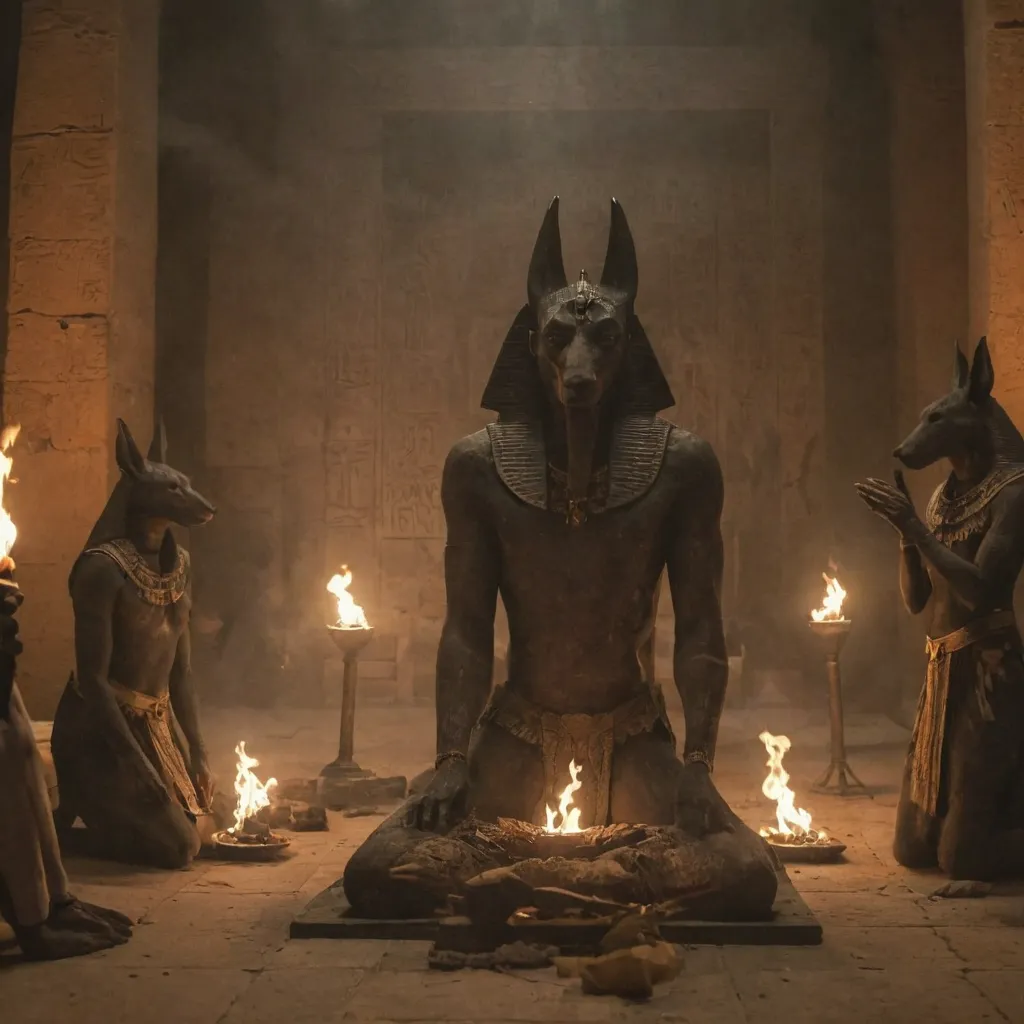 The Cult of Anubis and Its Practices