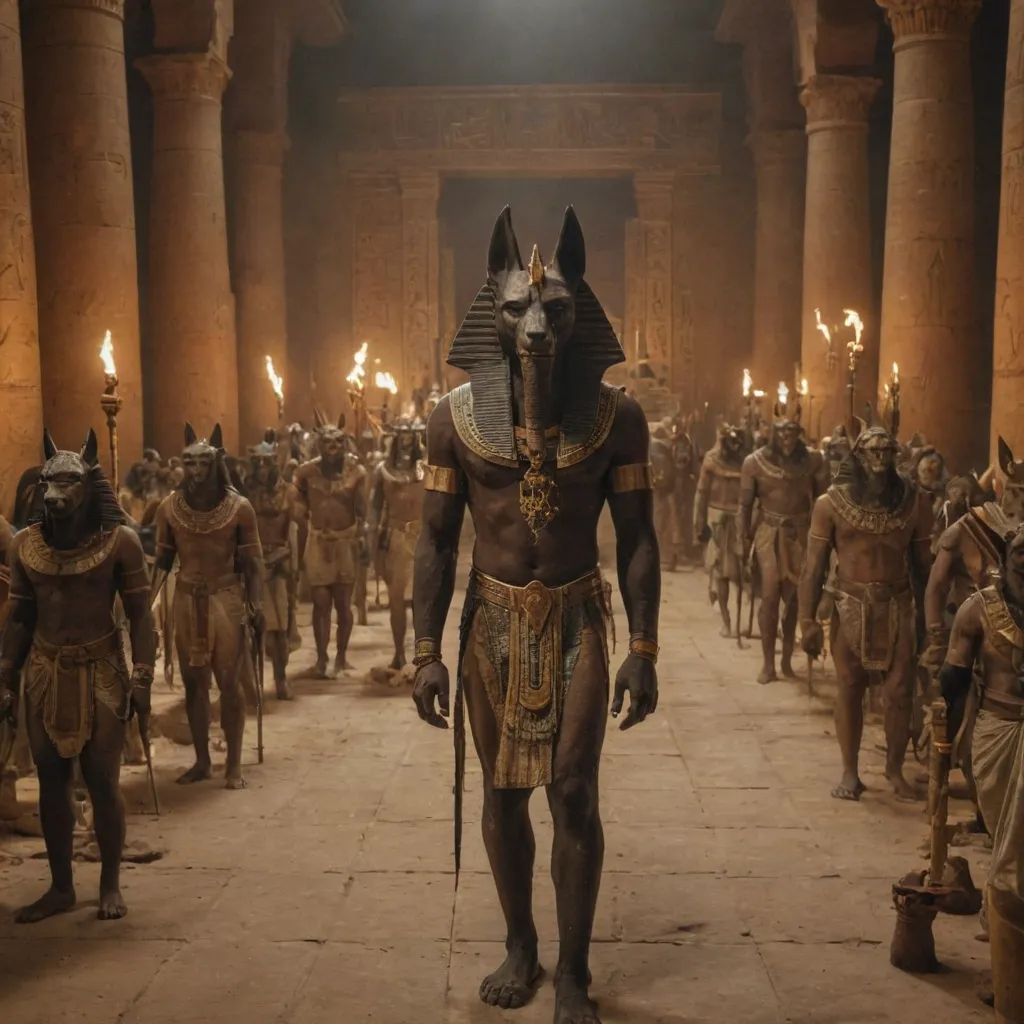 The Cult of Anubis and Its Rituals