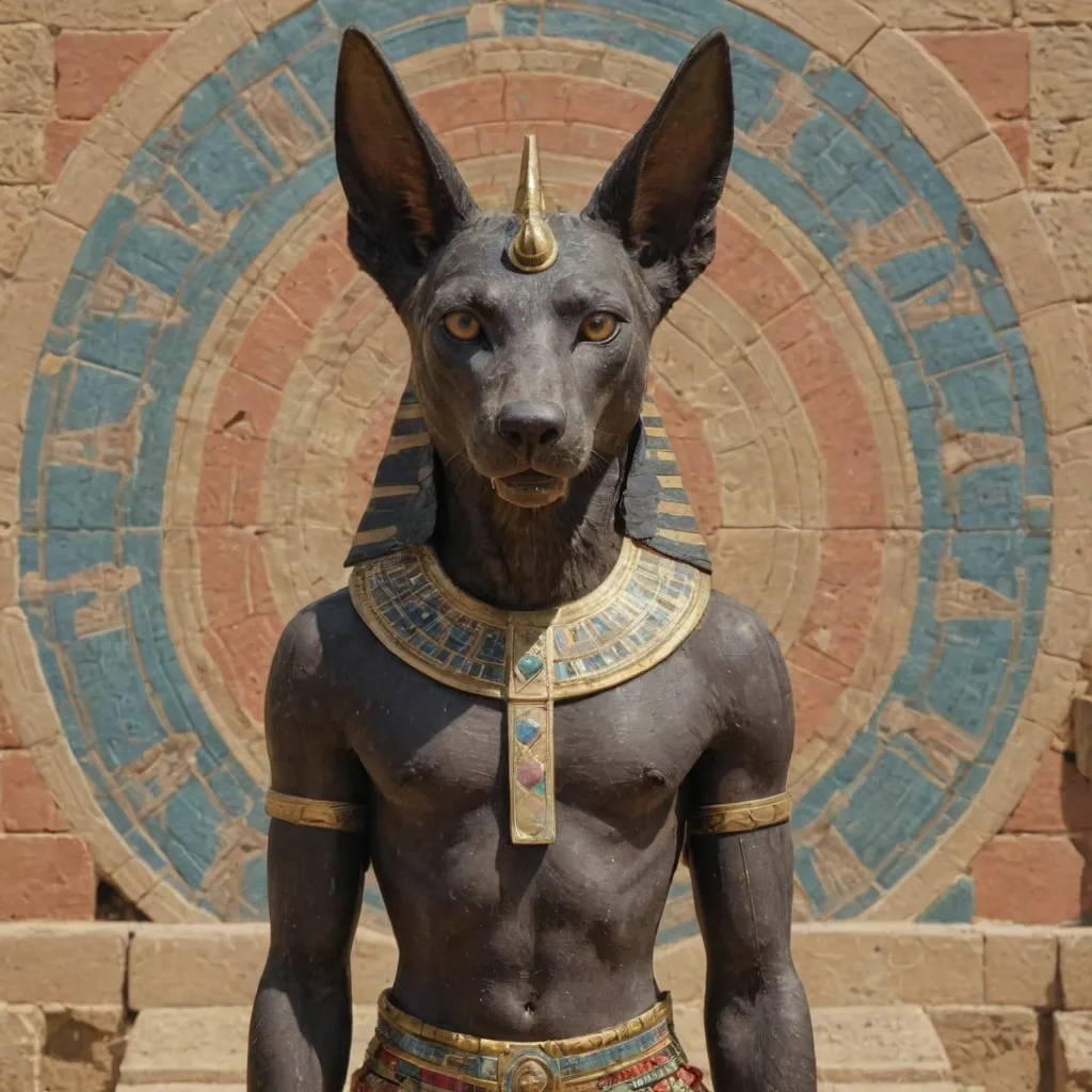 The Evolution of Anubis's Worship and Iconography