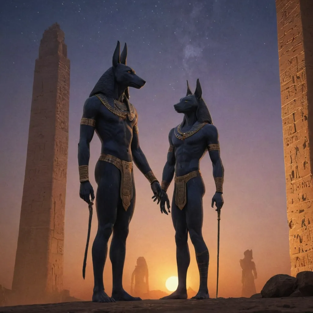 The Iconic Representation of Anubis