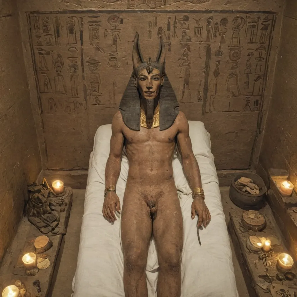 The Mummification Process and the Role of Anubis