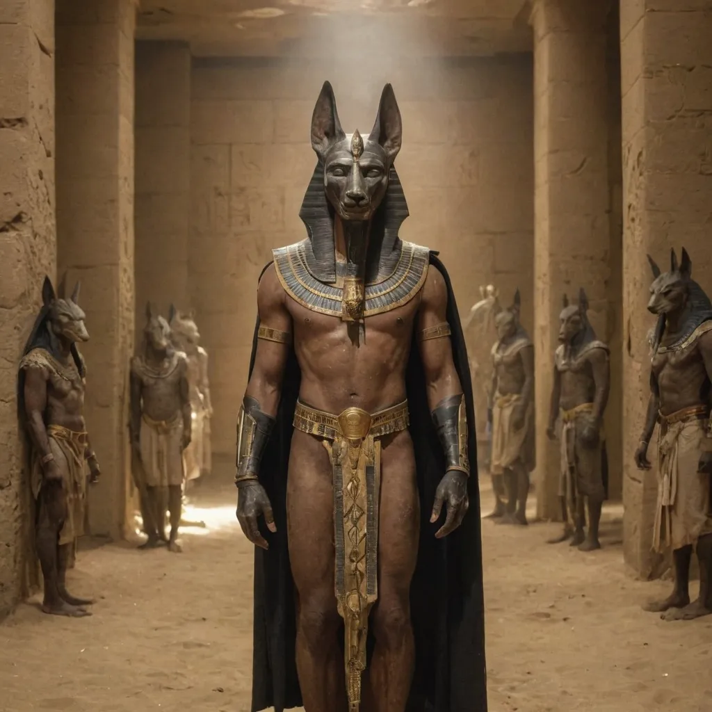 The Role of Anubis in Funerary Rites