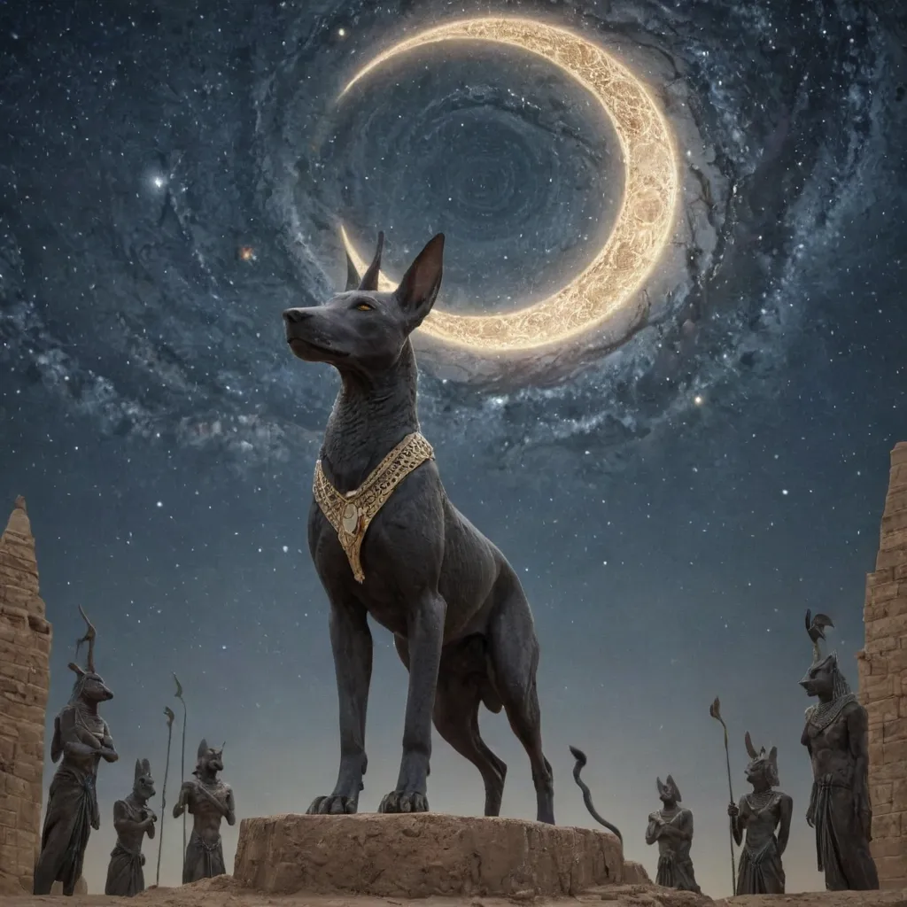 The Symbolic Associations of Anubis Iconography