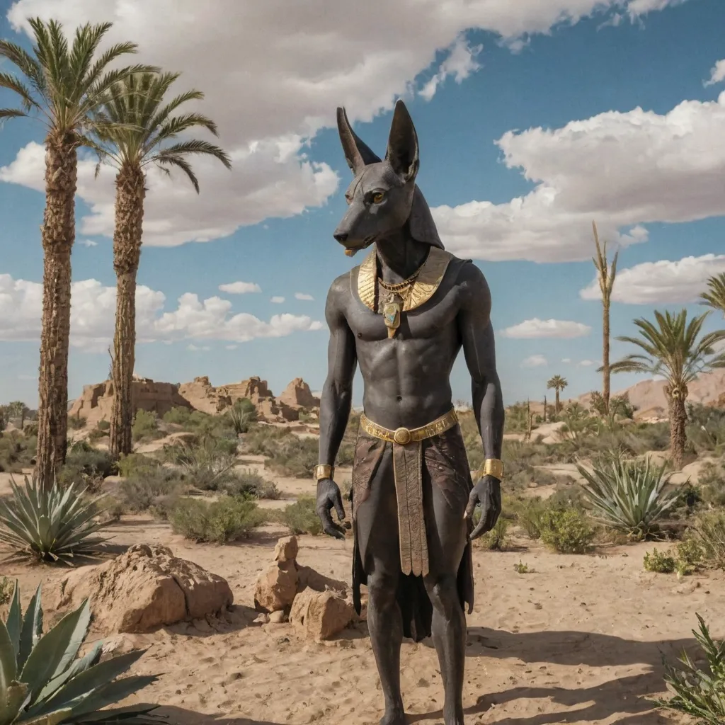 The Symbolic Duality of Anubis: Life, Death, and Transformation