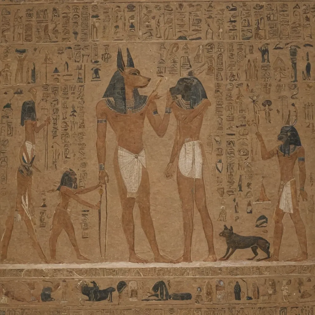 The Symbolic Significance of Anubis Embalming Osiris