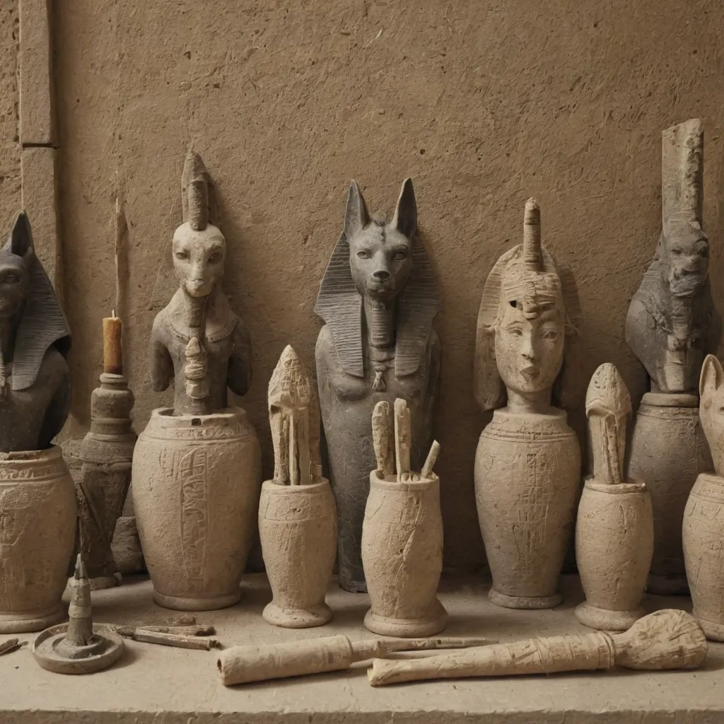 The Symbolic Significance of Anubis Ritual Objects