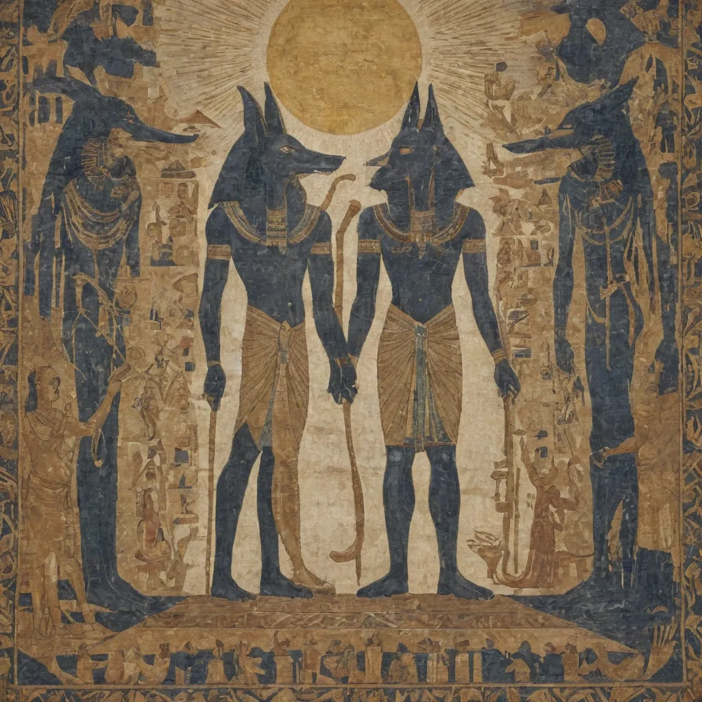 The Syncretism of Anubis with Other Egyptian Deities